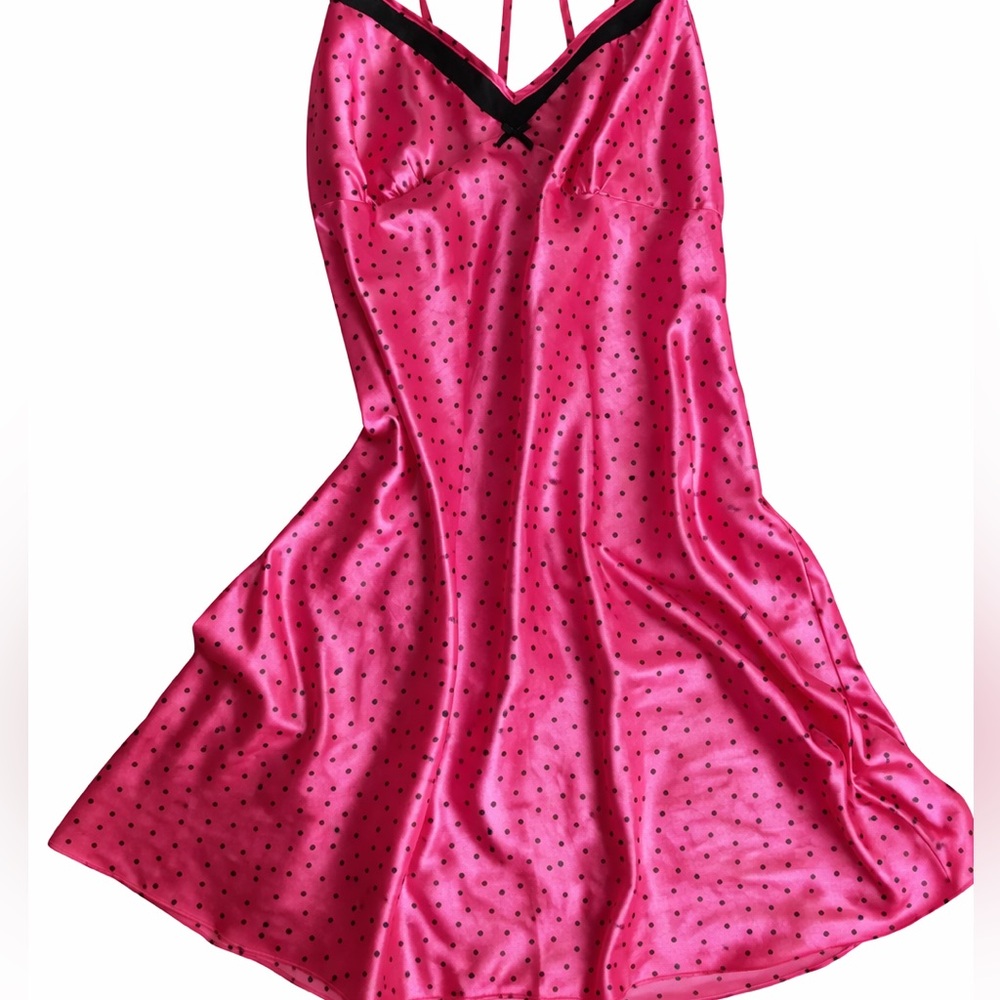 Beautiful vintage satin slip dress